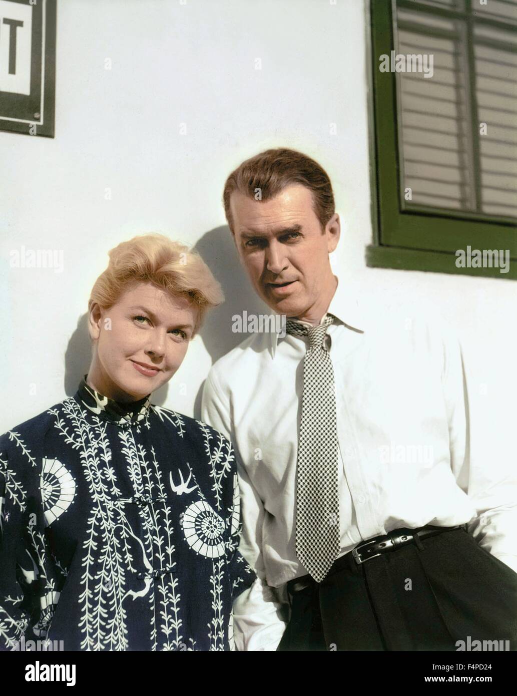 Doris Day, James Stewart / The Man Who Knew Too Much 1956 unter der Regie von Alfred Hitchcock Stockfoto