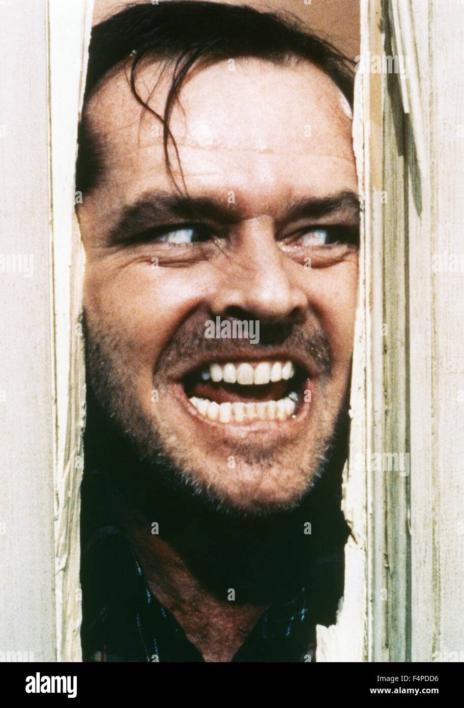 Jack Nicholson / Shining 1980 unter der Regie von Stanley Kubrick