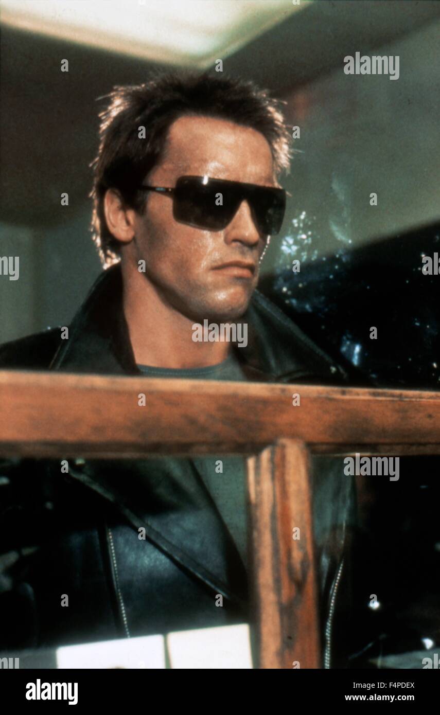 Arnold Schwarzenegger / The Terminator 1984 unter der Regie von James Cameron Stockfoto