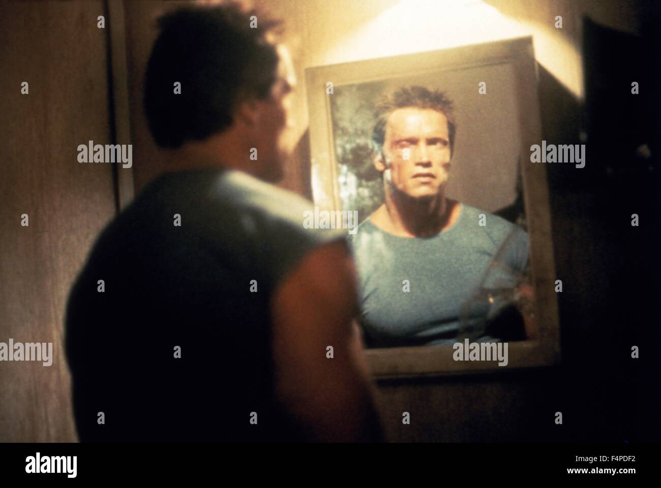 Arnold Schwarzenegger / The Terminator 1984 unter der Regie von James Cameron Stockfoto