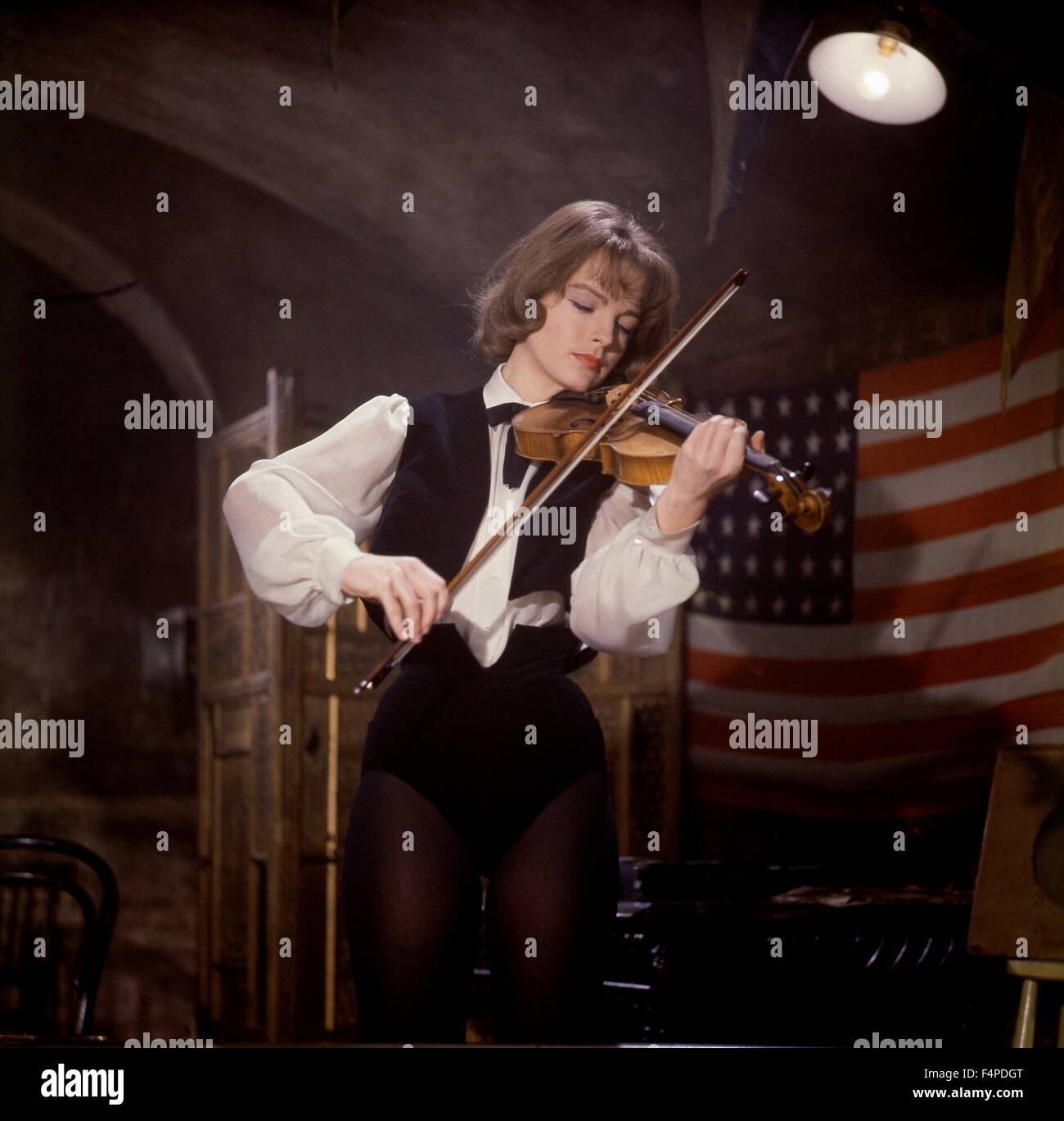 Romy Schneider / The Victors 1962 unter der Regie von Carl Foreman Stockfoto