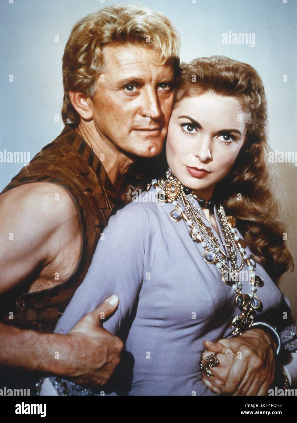 The Vikings 1958 Odin s Test Kirk Douglas Bosses Axe Throwing