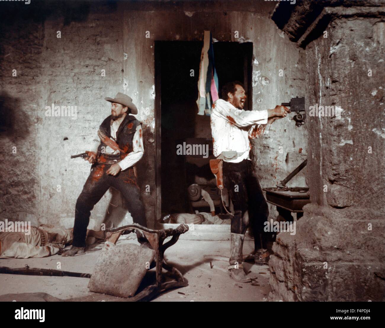 Ben Johnson, Warren Oates / The Wild Bunch 1969 unter der Regie von Sam Peckinpah Stockfoto