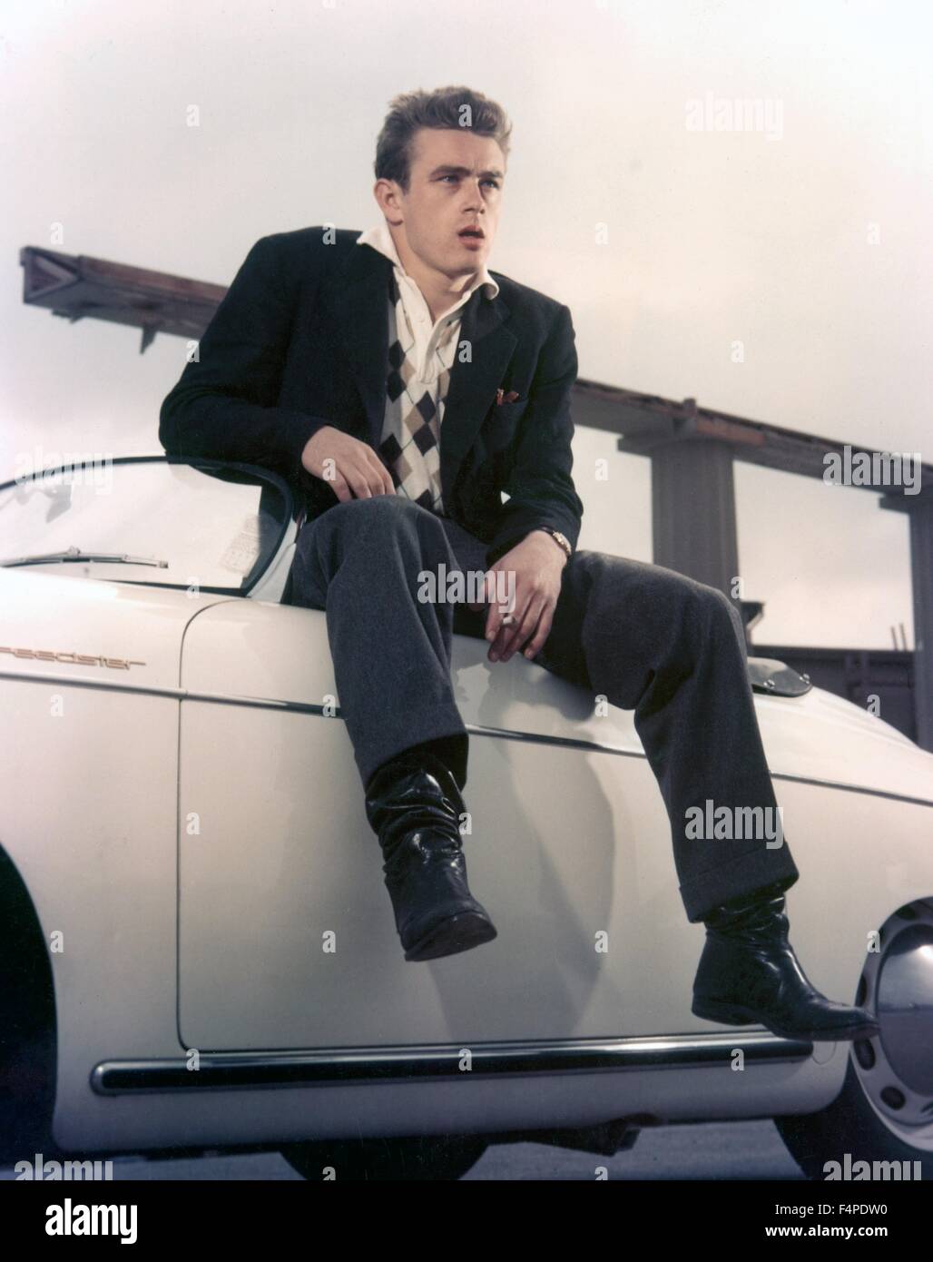 James Dean in den 50er Jahren Stockfoto