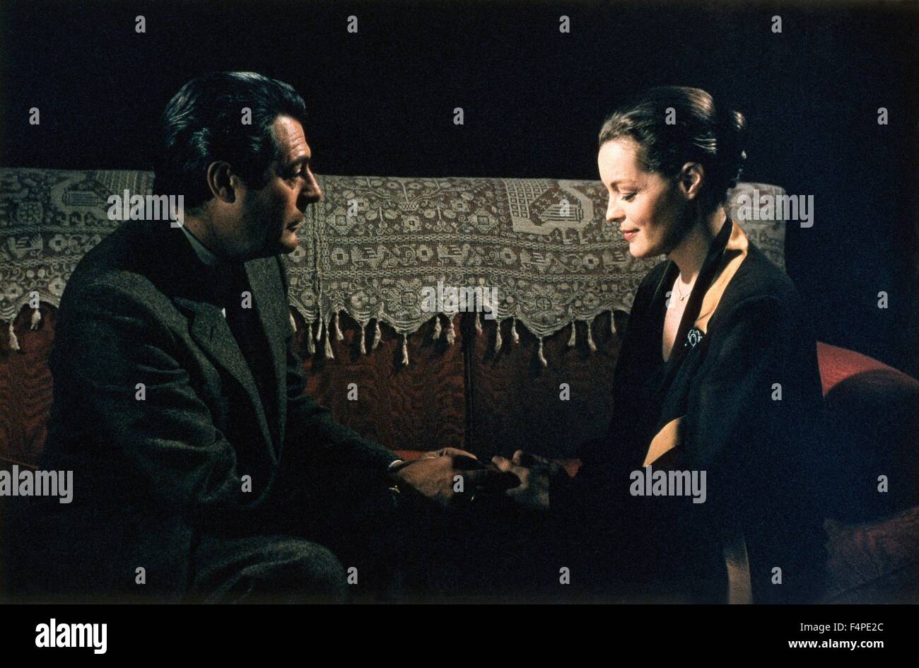 Marcello Mastroianni und Romy Schneider / Phantom Love / 1981, Regie: Dino Risi Stockfoto