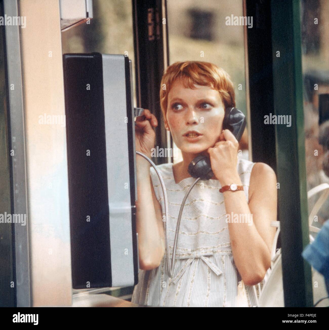 Mia Farrow / Rosemaries Baby / 1968 unter der Regie von Roman Polanski Stockfoto