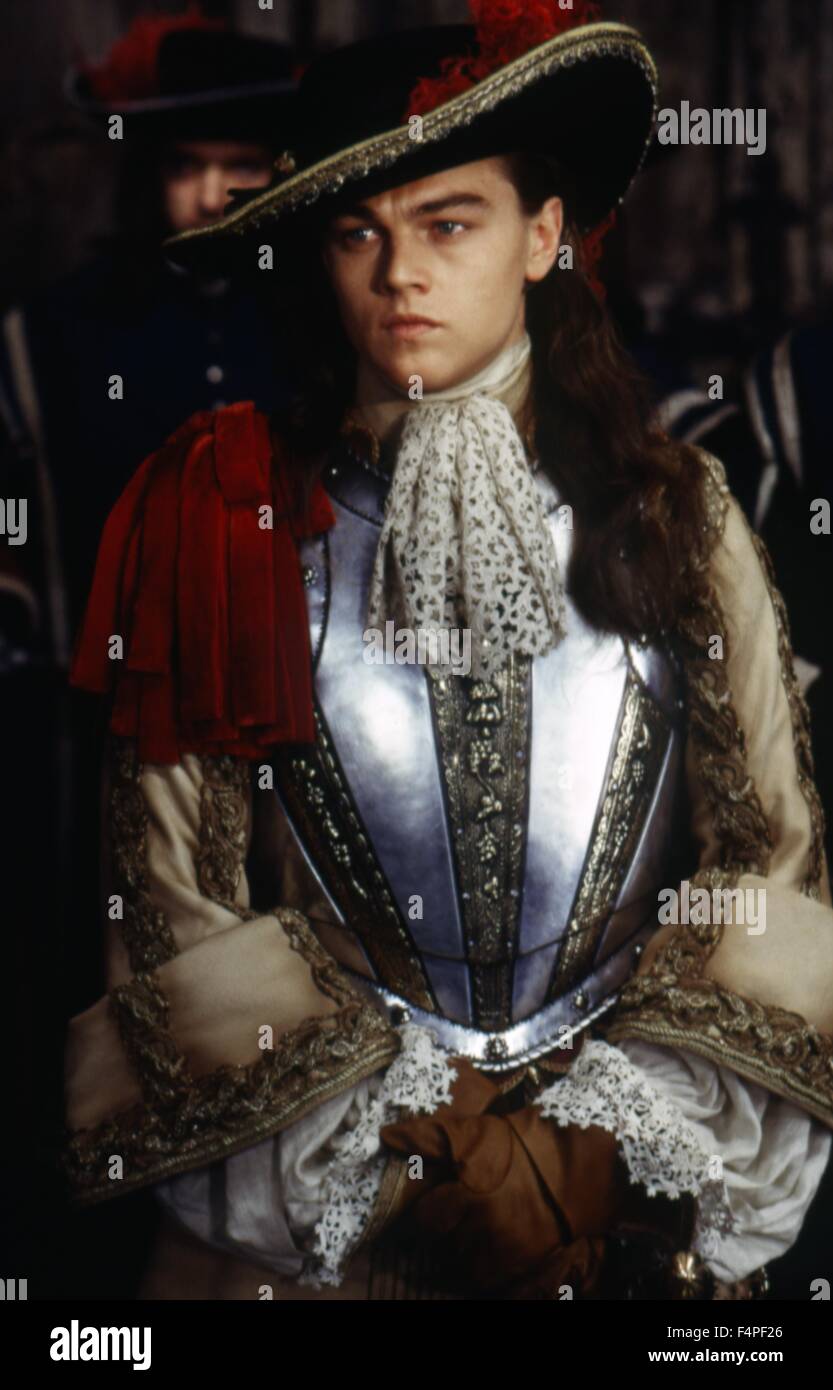Leonardo DiCaprio / der Mann in der eisernen Maske / 1998 Regie Randall Wallace Stockfotografie Leonardo DiCaprio / der Mann in der eisernen Maske / 1998 Regie Randall Wallace Stockfotografie