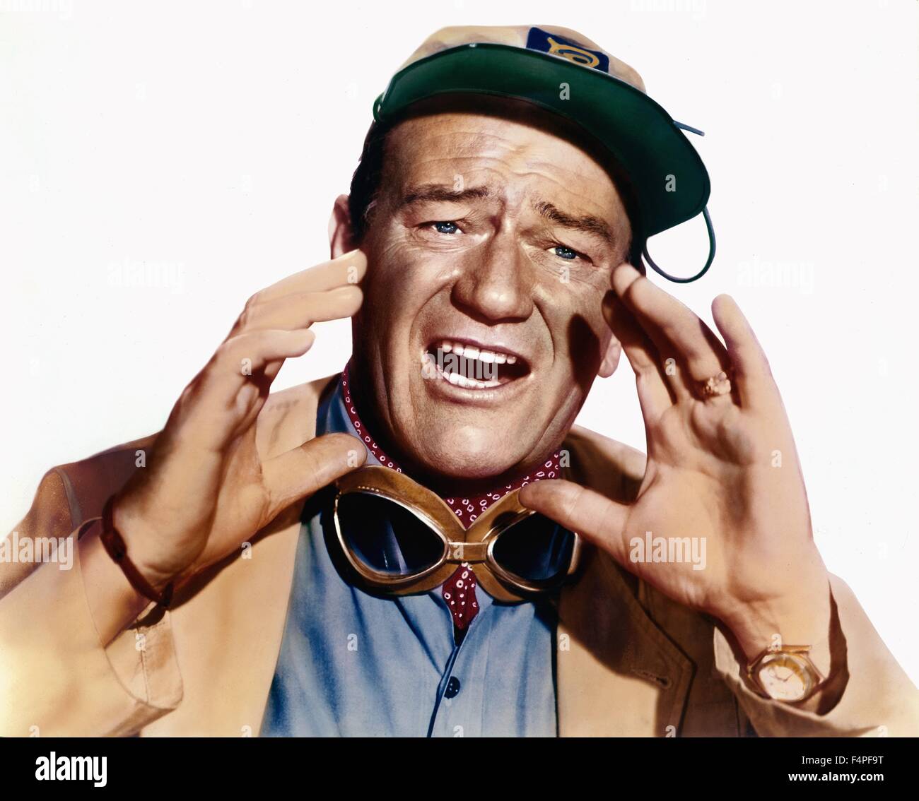 John Wayne / Hatari! / 1962 unter der Regie von Howard Hawks Stockfoto