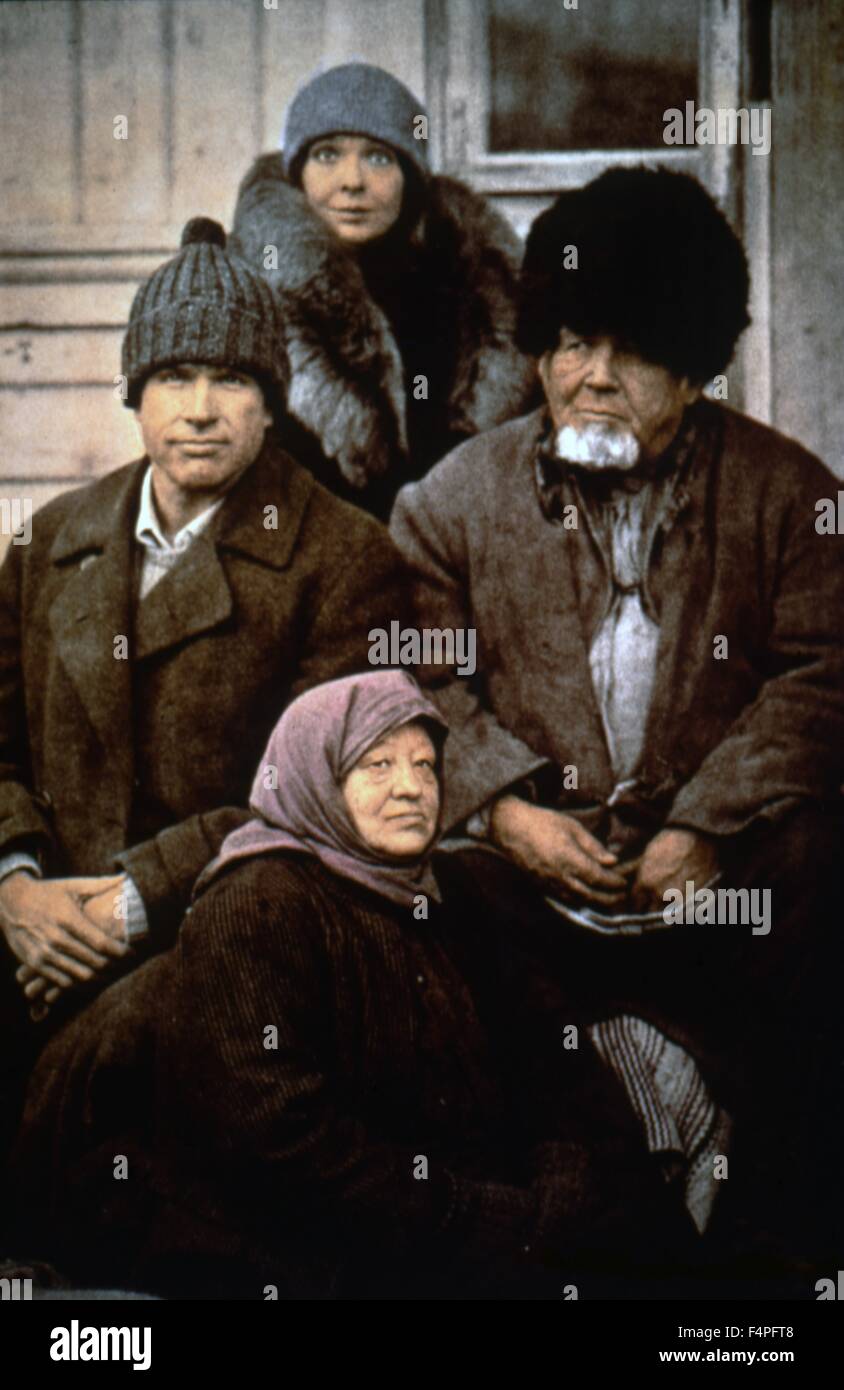 Warren Beatty und Diane Keaton / rot / 1981 unter der Regie von Warren Beatty Stockfoto