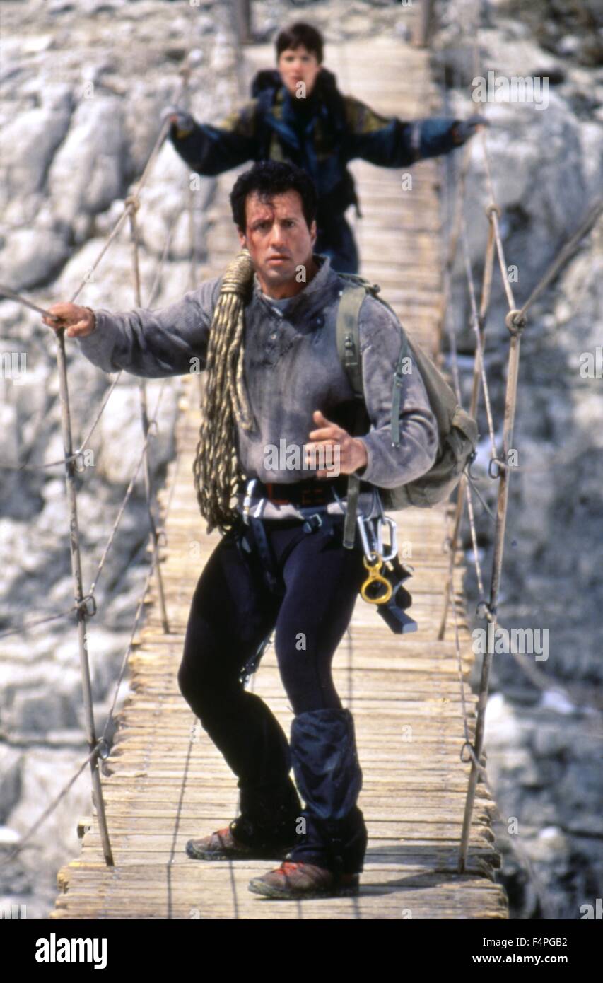 Sylvester Stallone / Cliffhanger / 1993, Regie: Renny Harlin Stockfoto