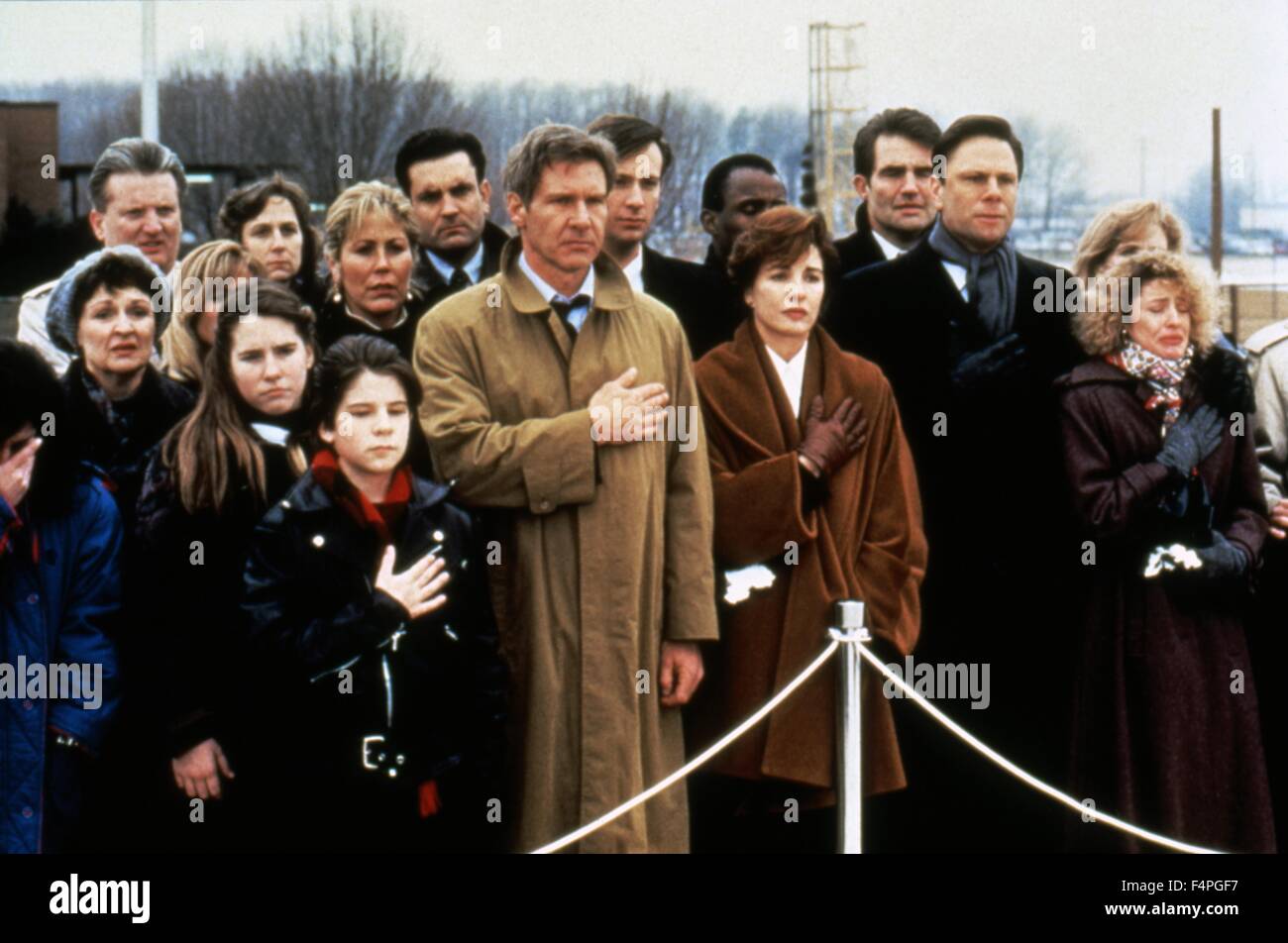 Harrison Ford und Anne Archer / Clear and Present Danger / 1994 unter der Regie von Phillip
