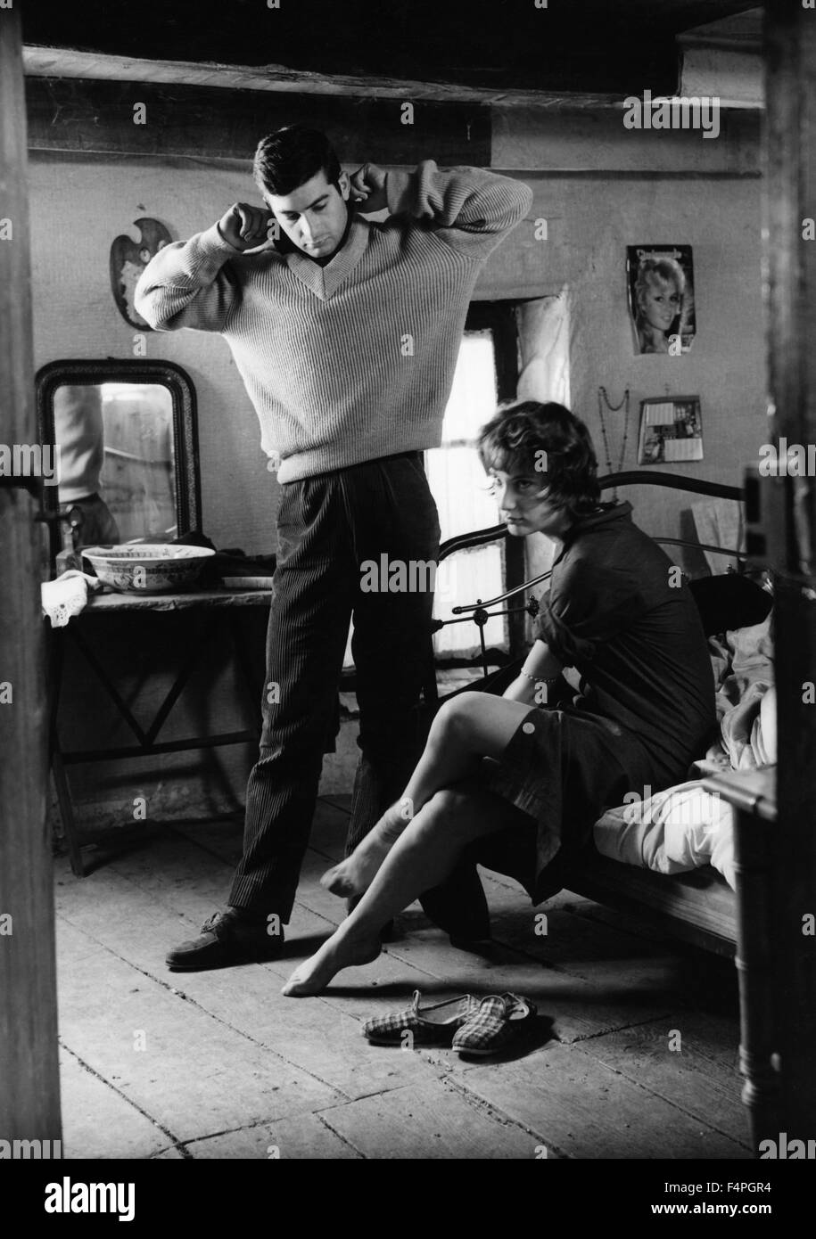 JeanClaude Brialy und Bernadette Lafont / Le Beau Serge / 1957, Regie