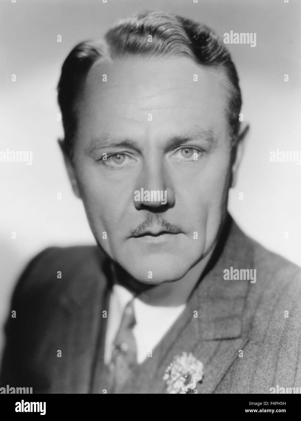 Charles Ruggles, Portrait Werbung für den Film "Terror an Bord", 1933 Stockfoto