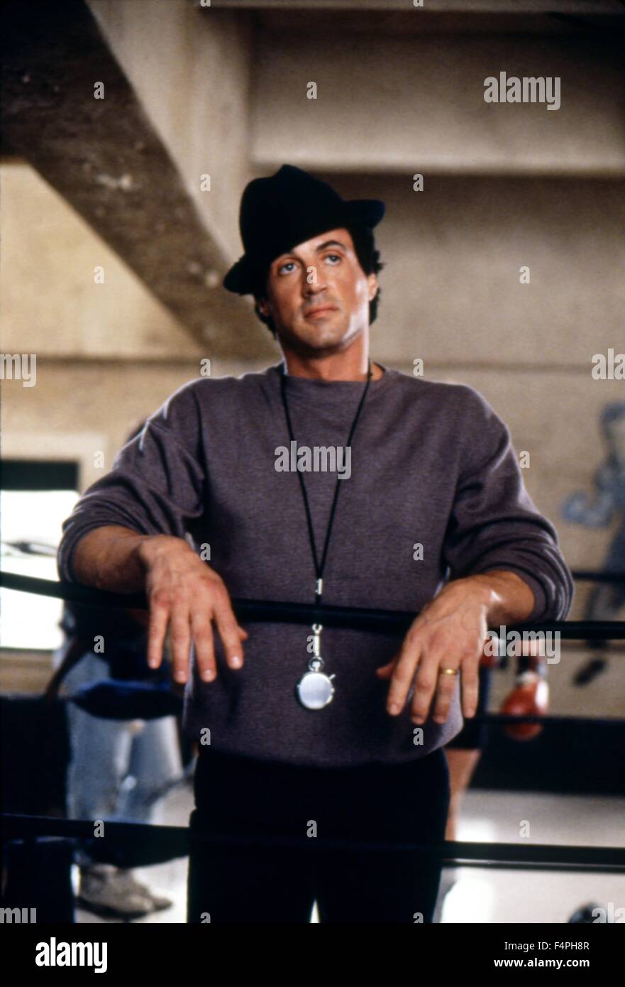 Sylvester Stallone Rocky V 1990 Unter Der Regie Von John G