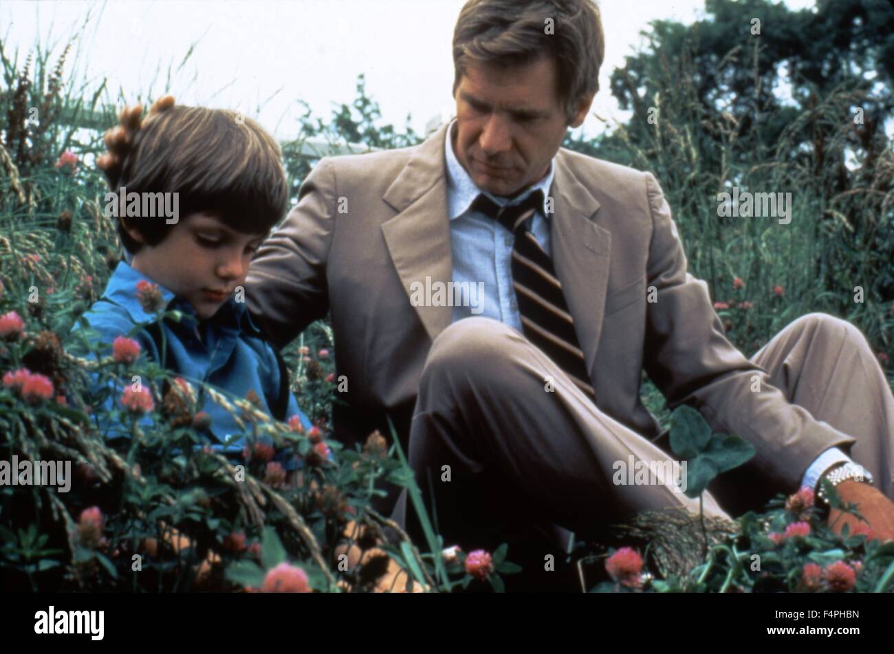 Lukas Haas und Harrison Ford / Zeugen / 1985, Regie: Peter Weir Stockfoto