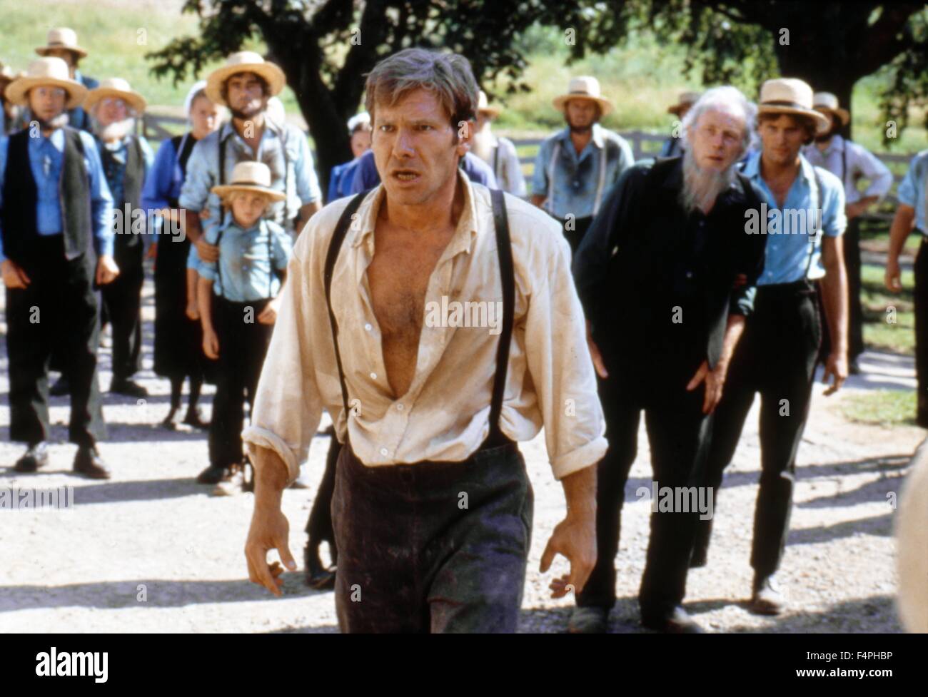 Harrison Ford / Zeugen / 1985, Regie: Peter Weir Stockfoto