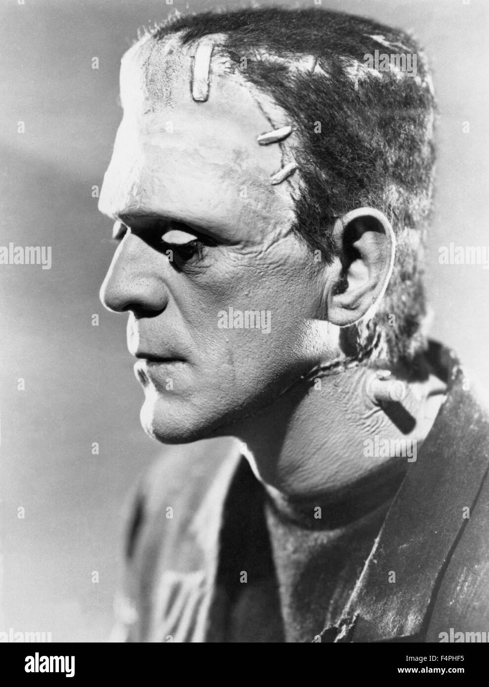 Boris Karloff / Frankenstein / 1931 unter der Regie von James Whale [Universal Pictures] Stockfoto