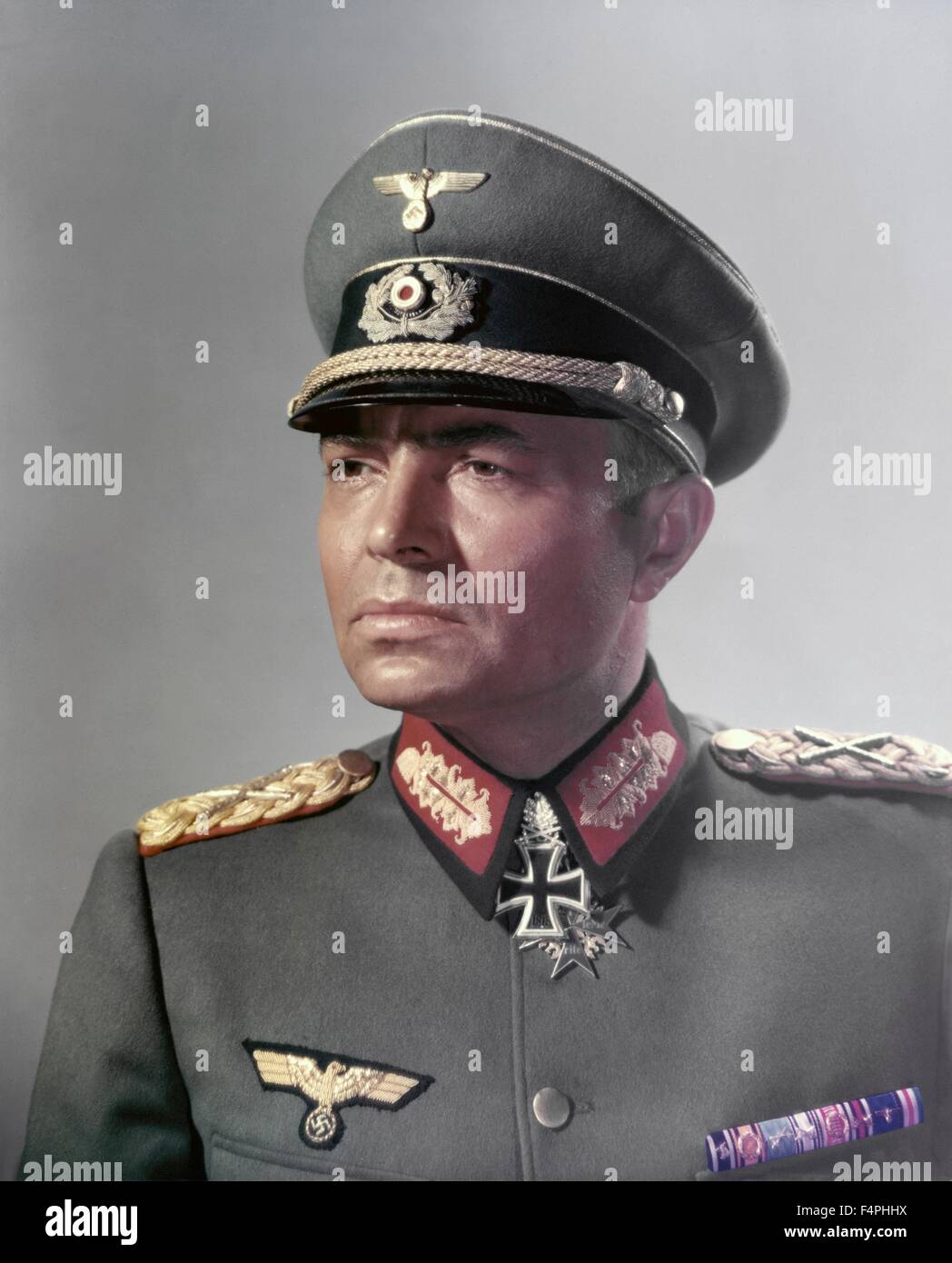 James Mason / The Desert Fox: The Story of Rommel / 1951 unter der Regie von Henry Hathaway [20th Century Fox] Stockfoto