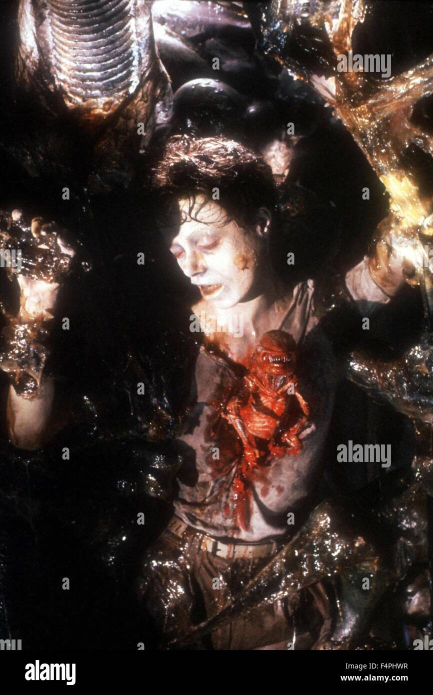 Sigourney Weaver / Alien: Auferstehung / 1997 unter der Regie von Jean-Pierre Jeunet [zwanzigsten Jahrhundert Fox Film Corpo] Stockfoto