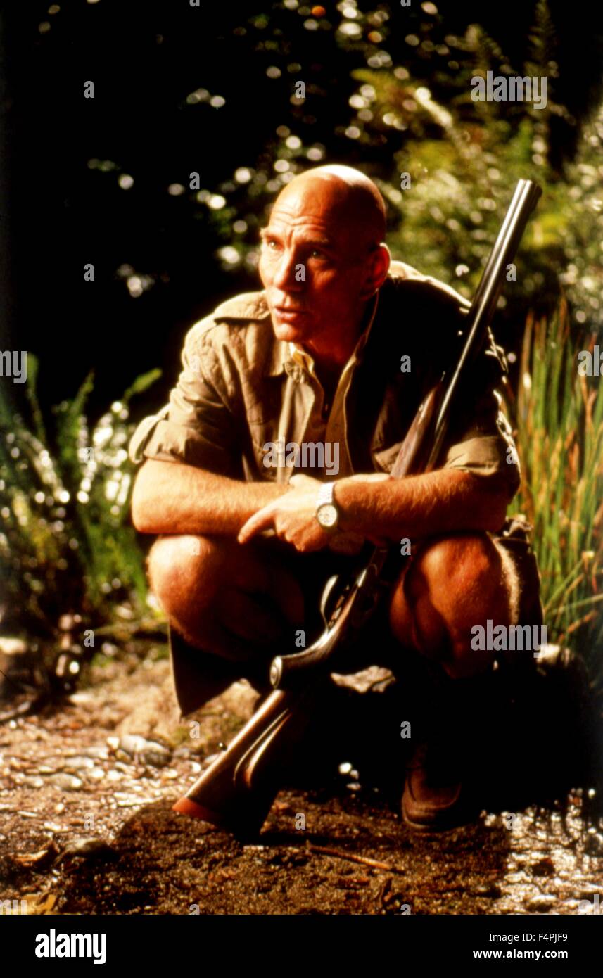 Pete Postlethwaite / The Lost World: Jurassic Park / 1993 unter der Regie von Steven Spielberg [Universal Pictures] Stockfoto