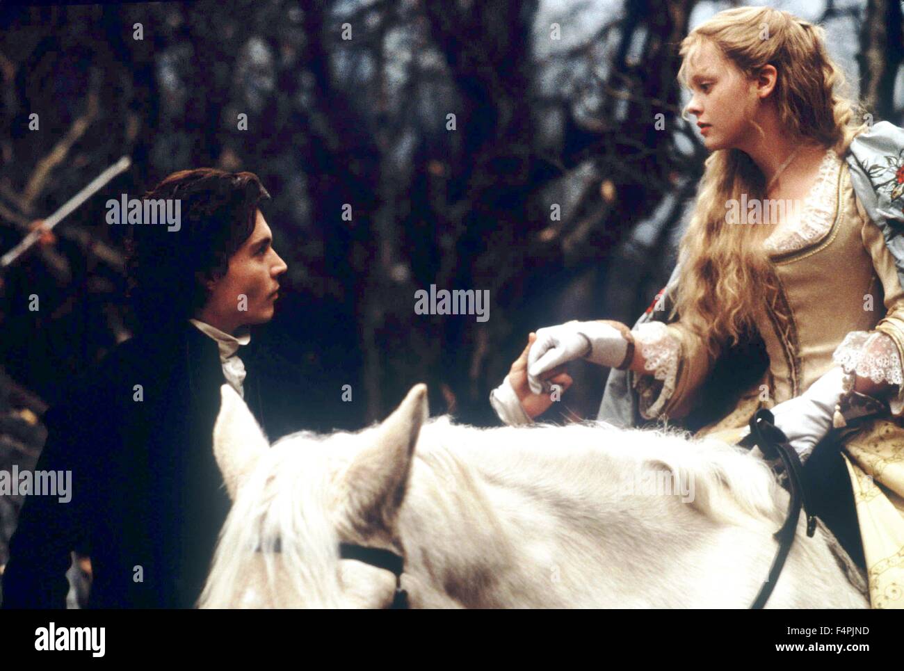Johnny Depp und Christina Ricci / Sleepy Hollow / 1999 unter der Regie ...