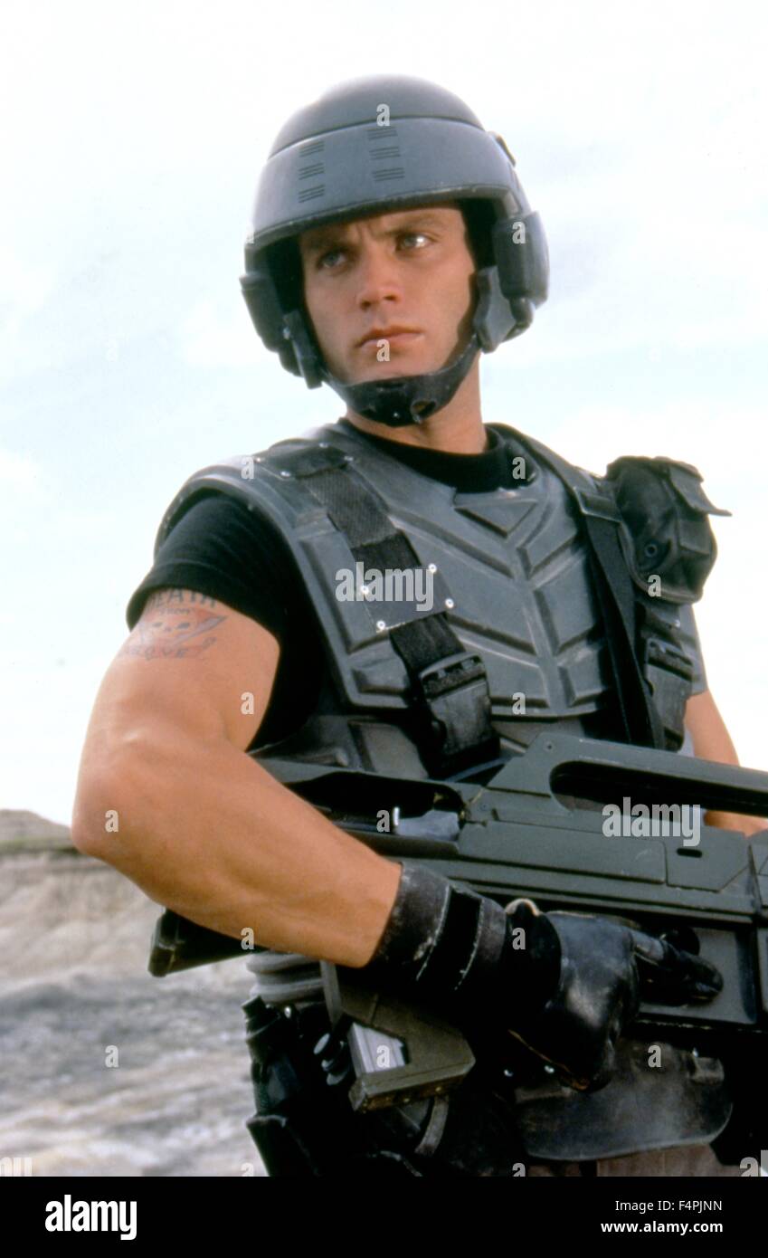 Casper Van Dien / Starship Troopers / 1997 unter der Regie von Paul Verhoeven [TriStar Pictures] Stockfoto