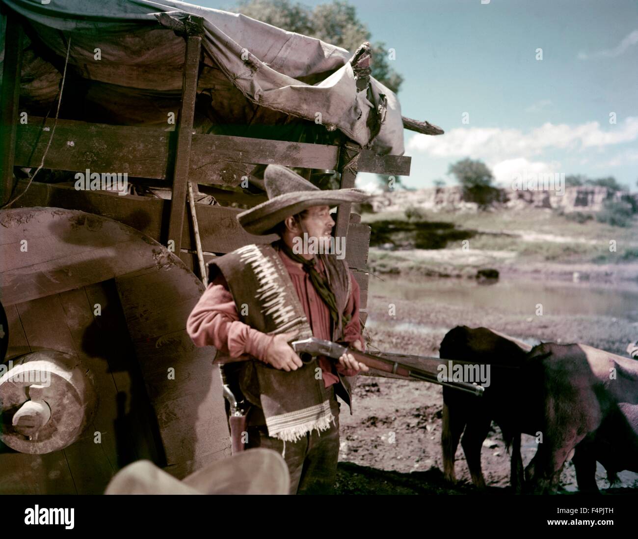 Robert Mitchum / das wunderbare Land / 1959, Regie: Robert Parrish [United Artists] Stockfoto