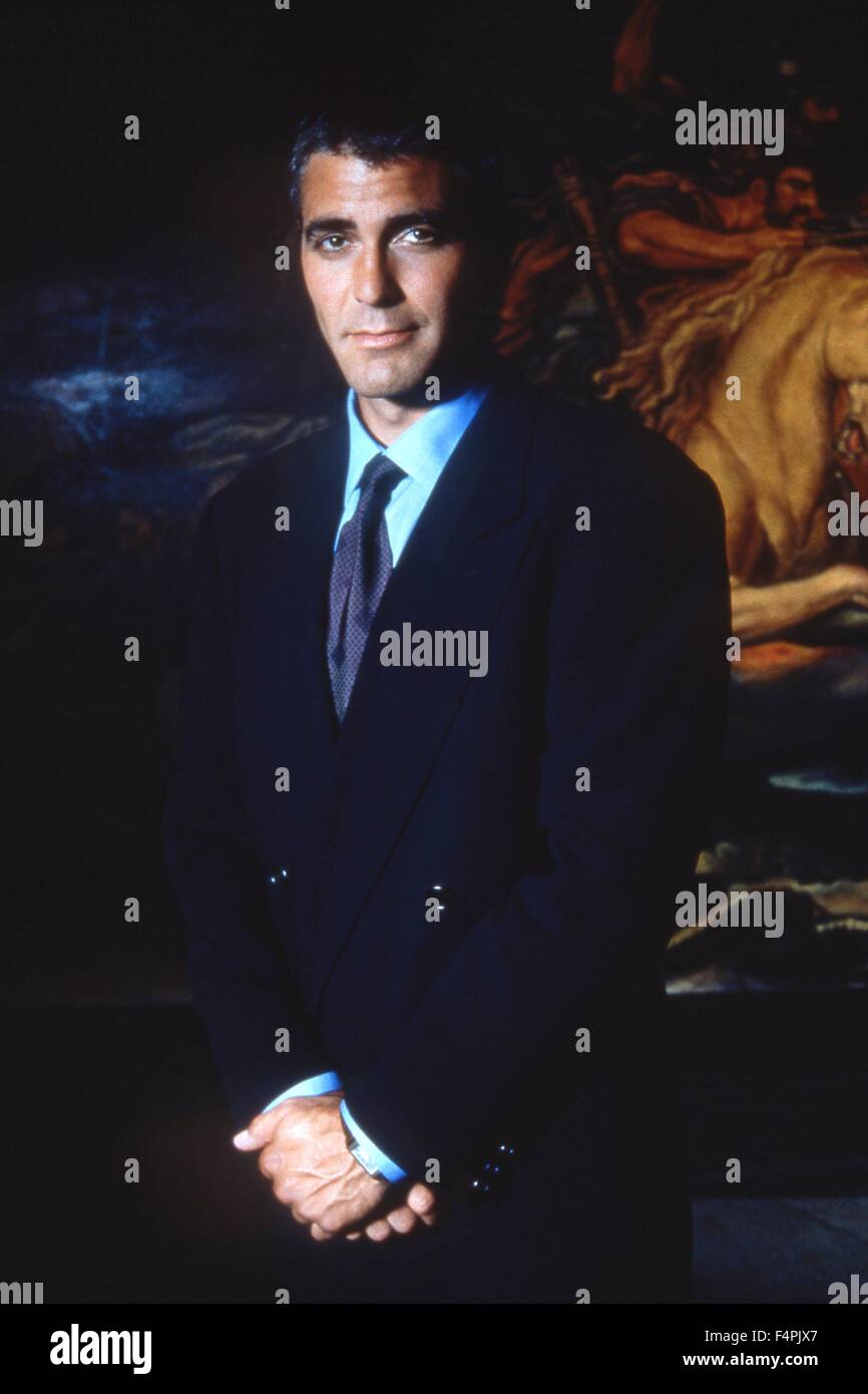 George Clooney / Batman & Robin / 1997 unter der Regie von Joel Schumacher [Warner Bros Pictures] Stockfoto