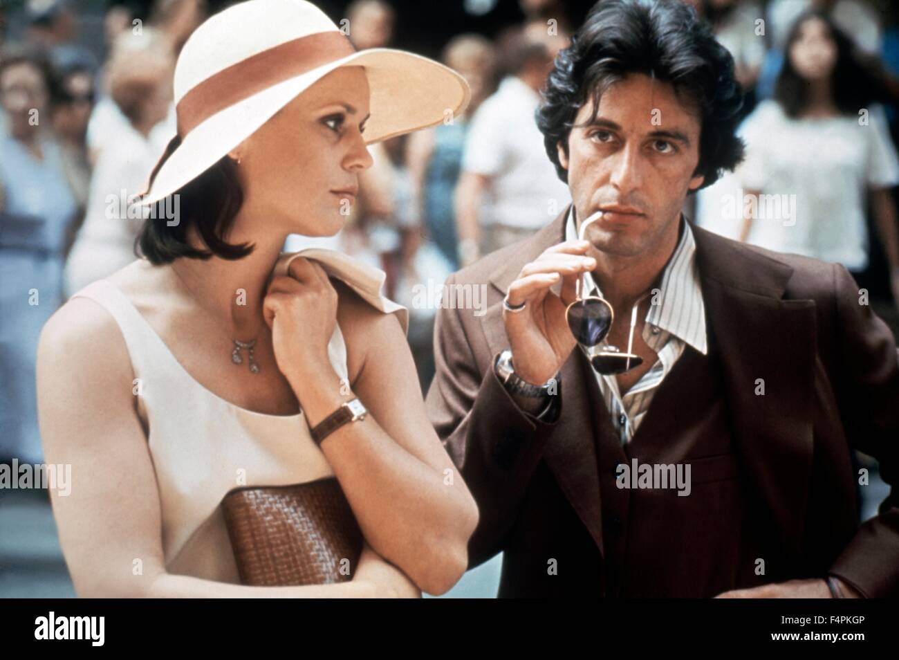 Al Pacino und Marthe Keller / Bobby Deerfield / 1972 unter der Regie von Sydney Pollack Stockfoto