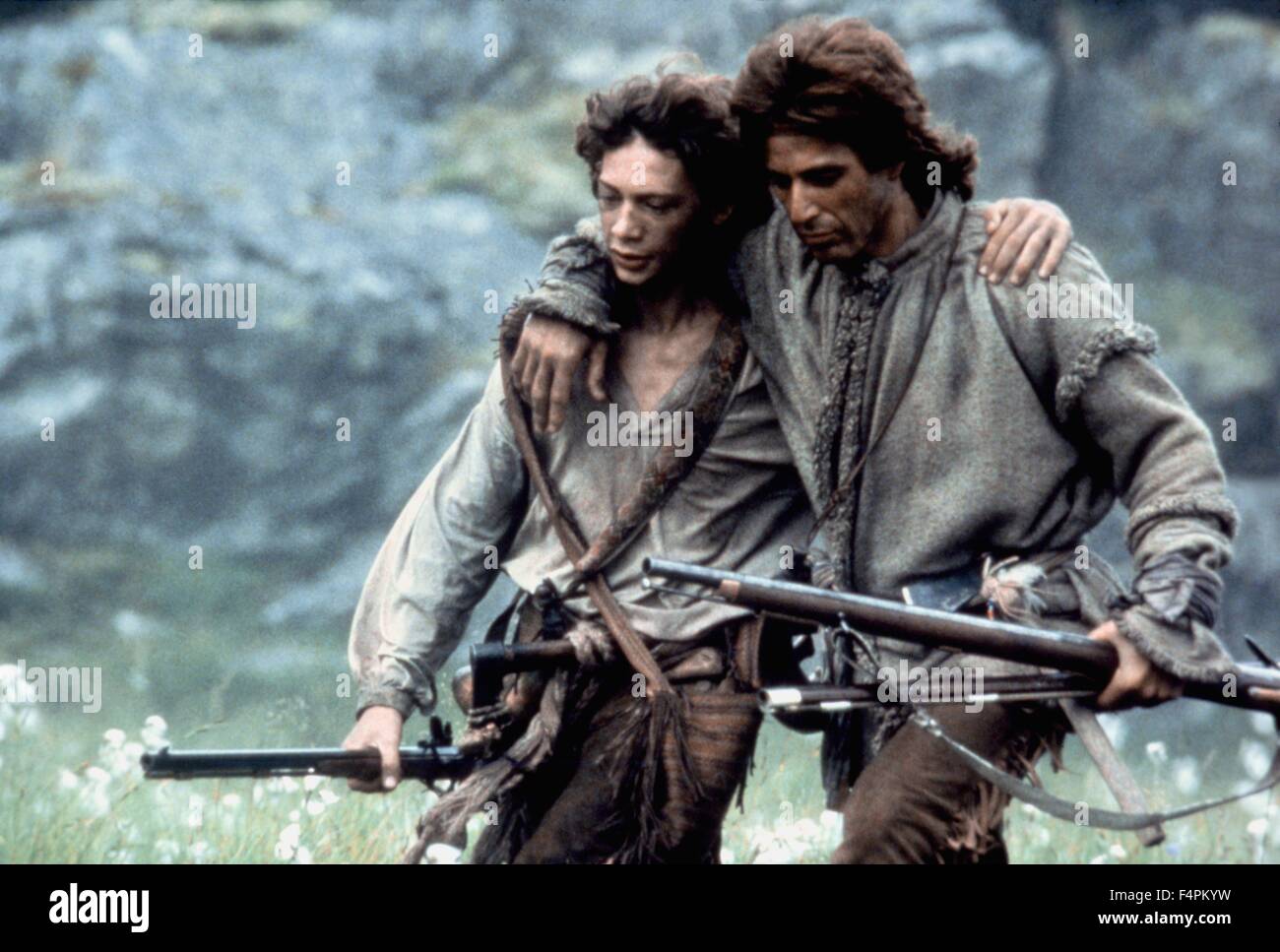 Dexter Fletcher und Al Pacino / Revolution / 1985 unter der Regie von Hugh Hudson [Warner Bros Pictures] Stockfoto