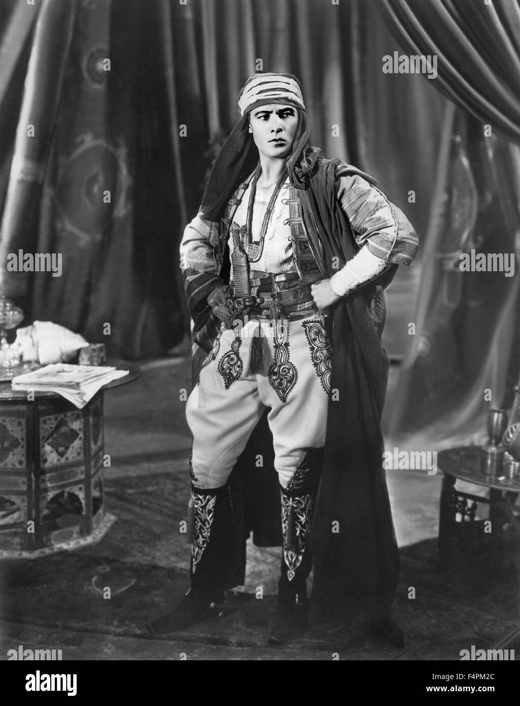 Rudolph Valentino / der Sohn des Scheichs / 1926 unter der Regie von George Fitzmaurice [United Artists] Stockfoto