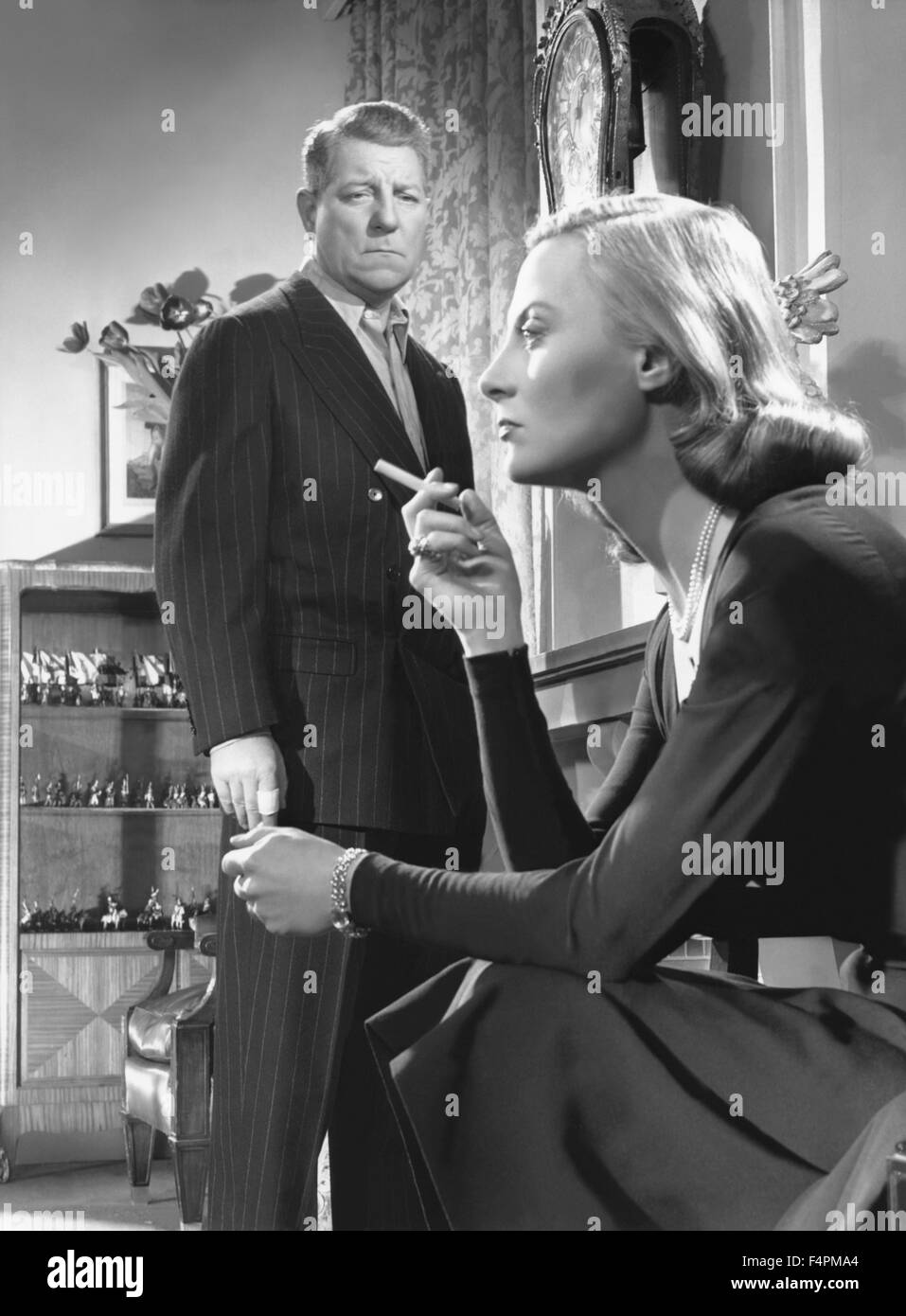 Jean Gabin und Michèle Morgan / The Moment Of Truth / 1952, Regie: Jean Delannoy Stockfoto