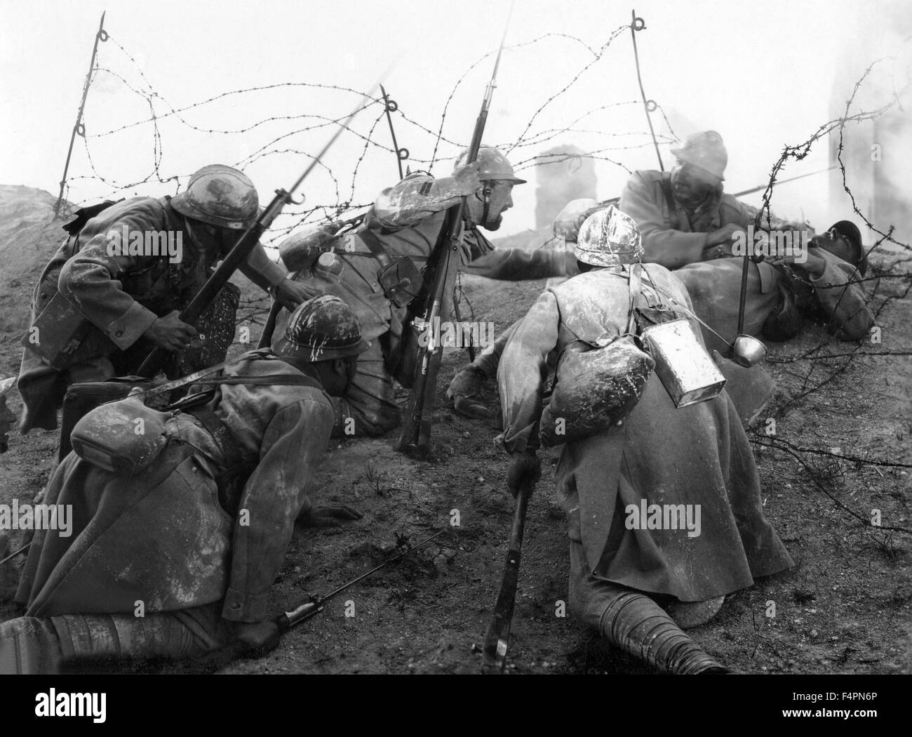 Holzkreuze / 1931 unter der Regie von Raymond Bernard Stockfoto