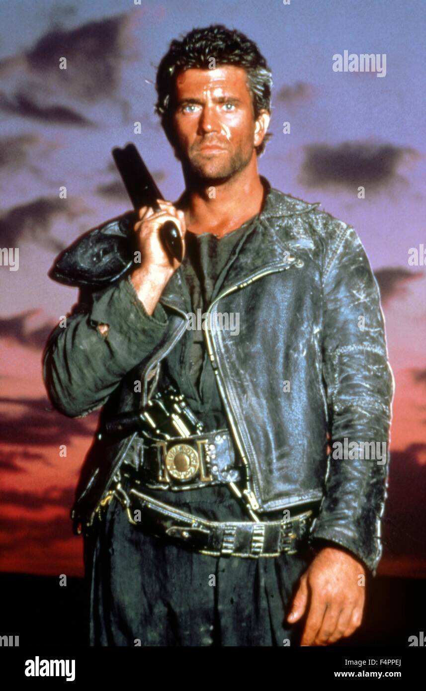 Mel Gibson / Mad Max Beyond Thunderdome / 1985 unter der Regie von George Miller und George Ogilvie [Warner Bros Pictures] Stockfoto