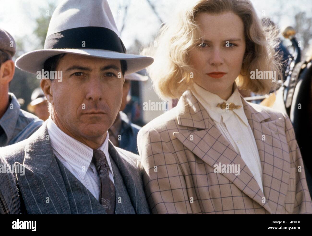 Dustin Hoffman und Nicole Kidman / Billy Bathgate / 1991 unter der Regie von Robert Benton [Buena Vista Bilder] Stockfoto