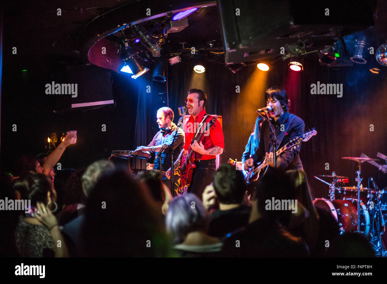 Stiefel elektrische im Viper Room Stockfoto