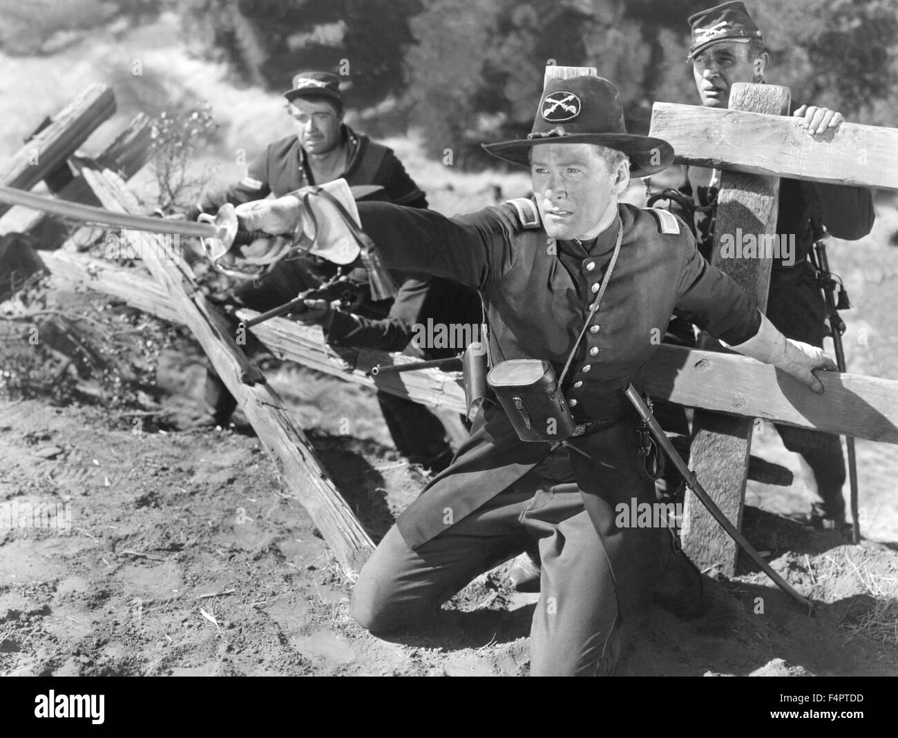 Errol Flynn / sie starben mit ihren Stiefeln auf / 1941 unter der Regie von Raoul Walsh [Warner Bros Pictures] Stockfoto