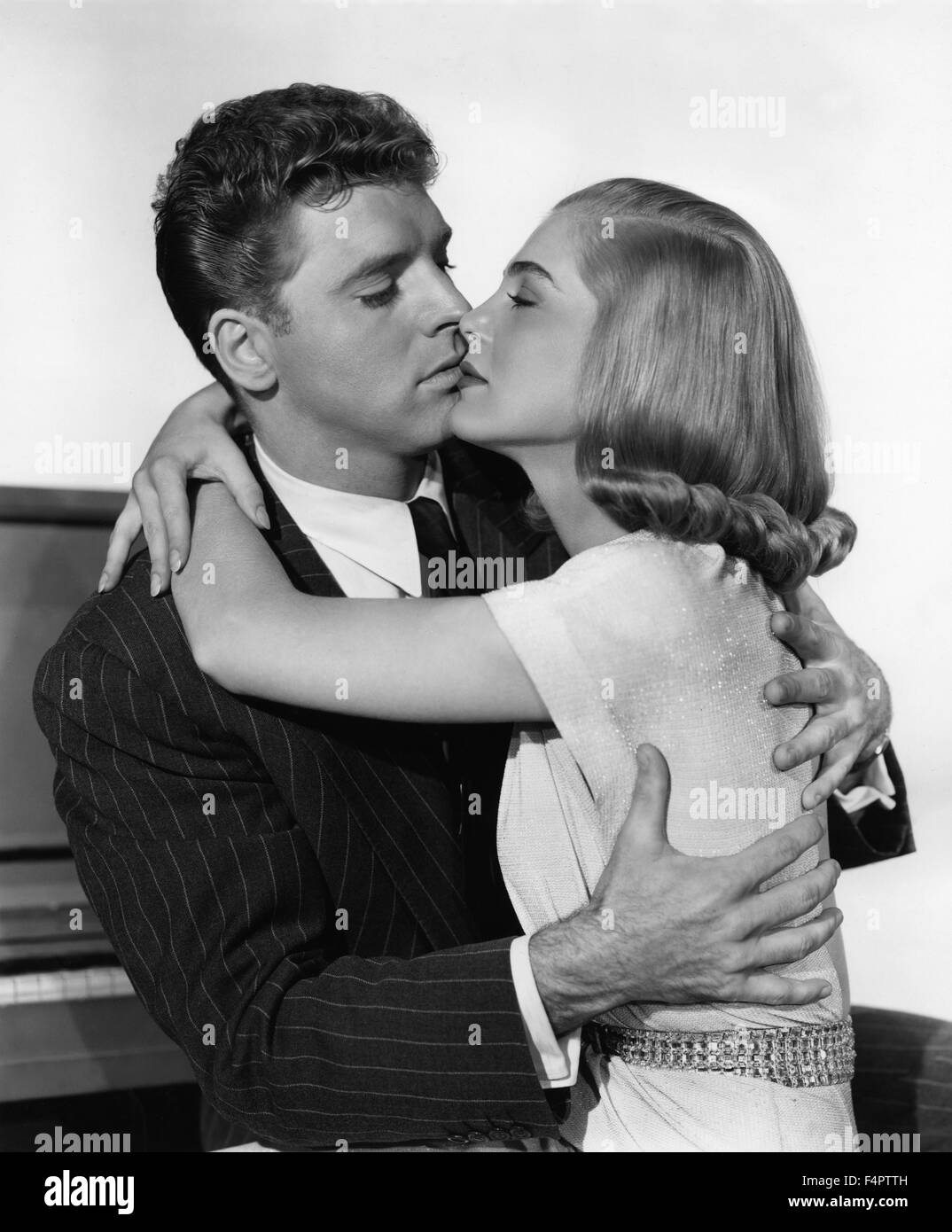 Burt Lancaster und Lizabeth Scott / ich gehe allein / 1948 unter der Regie von Byron Haskin [Paramount Pictures] Stockfoto