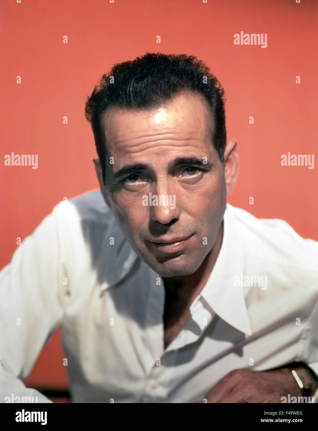 Humphrey Bogart in den 50er Jahren Stockfoto