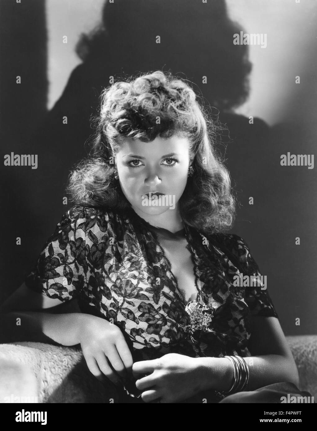 Simone Simon / La feline / 1942 unter der Regie von Jacques Tourneur [RKO Radio Pictures] Stockfoto