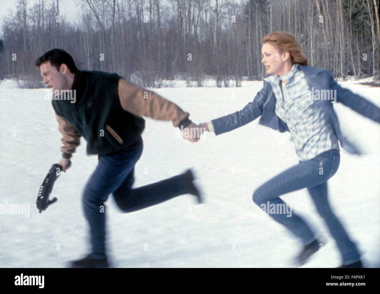 Ben Affleck und Charlize Theron / Reindeer Games / 2000 / unter der Regie von John Frankenheimer / [Dimension Films / Rob McEwan] Stockfoto