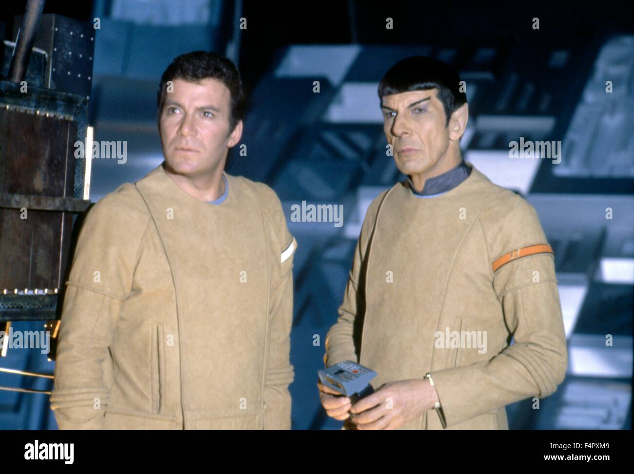 William Shatner und Leonard Nimoy / Star Trek: The Motion Pictures / 1979 / unter der Regie von Robert Wise / [Paramount Pictures] Stockfoto