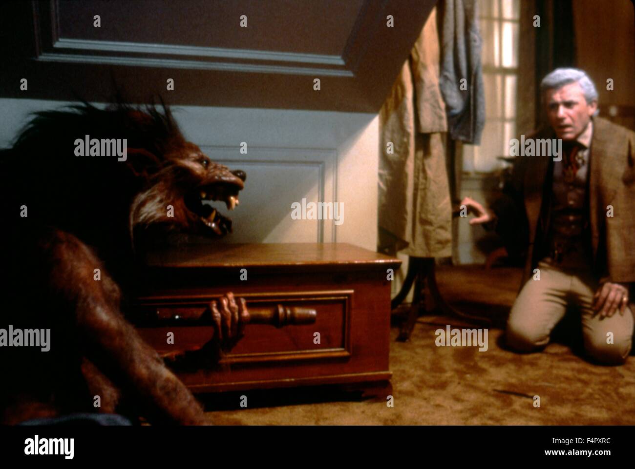 Roddy McDowall / Fright Night / 1985 / unter der Regie von Tom Holland / [Columbia Pictures] Stockfoto