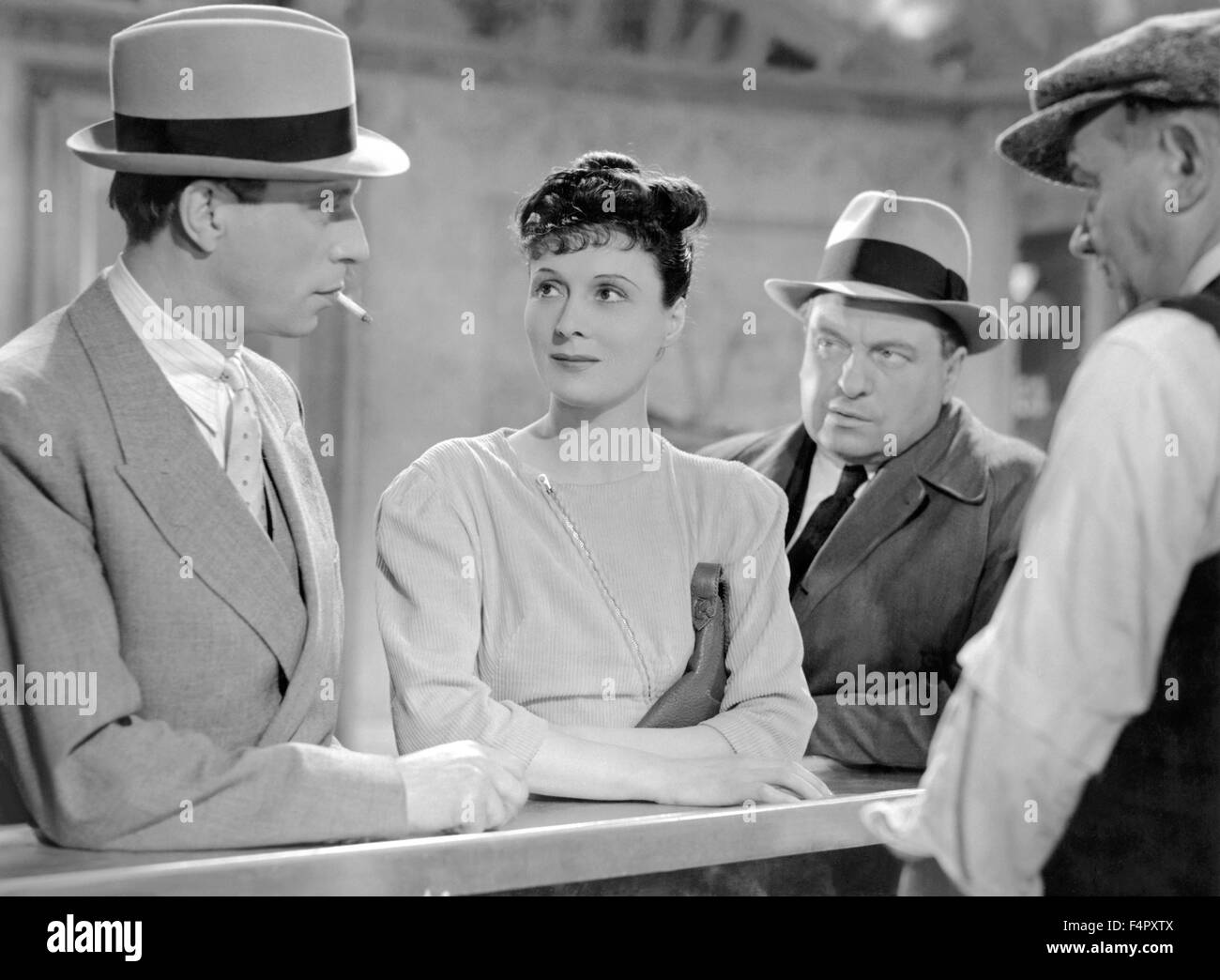 Louis Jouvet und Arletty / Hotel Du Nord / 1938 / unter der Regie von Marcel Carne / S.E.D.I.F. Stockfoto
