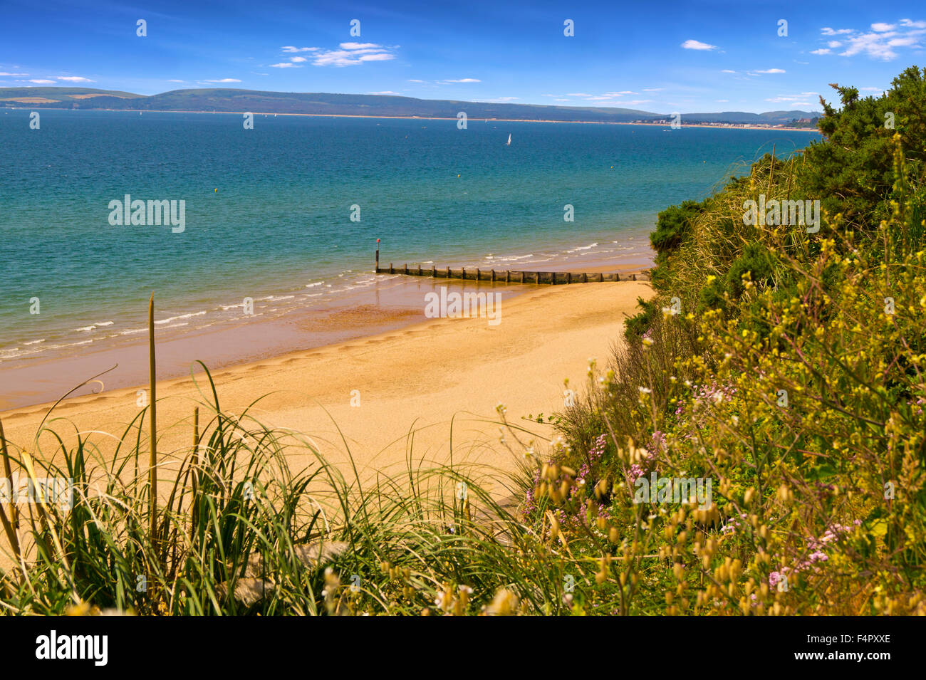 Bournemouth Beach Stockfoto