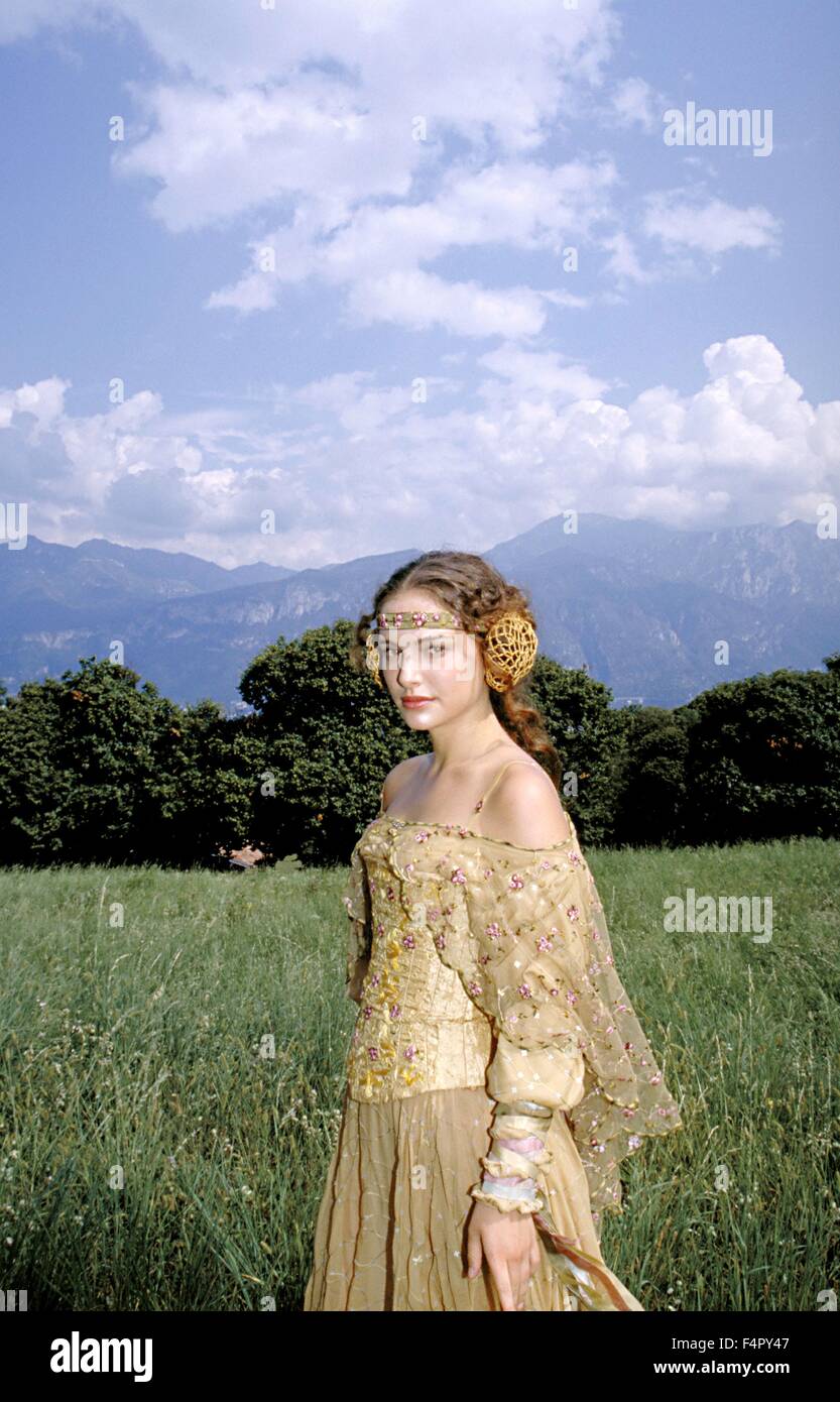 Natalie Portman / Star Wars-Episode II-Angriff der Klonkrieger / 2002 unter der Regie von George Lucas, Walt Disney Studios Motion Pictures, Stockfoto