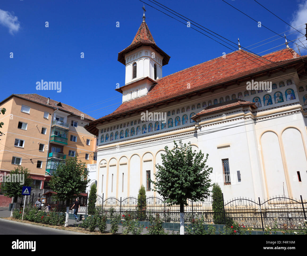 Hermannstadt, Heltau Deutsch, Transylvanian Saxon De Held gehört zu der deutschen (Sachsen) gegründet und seit Jahrhunderten weitgehend bewohnt Stockfoto