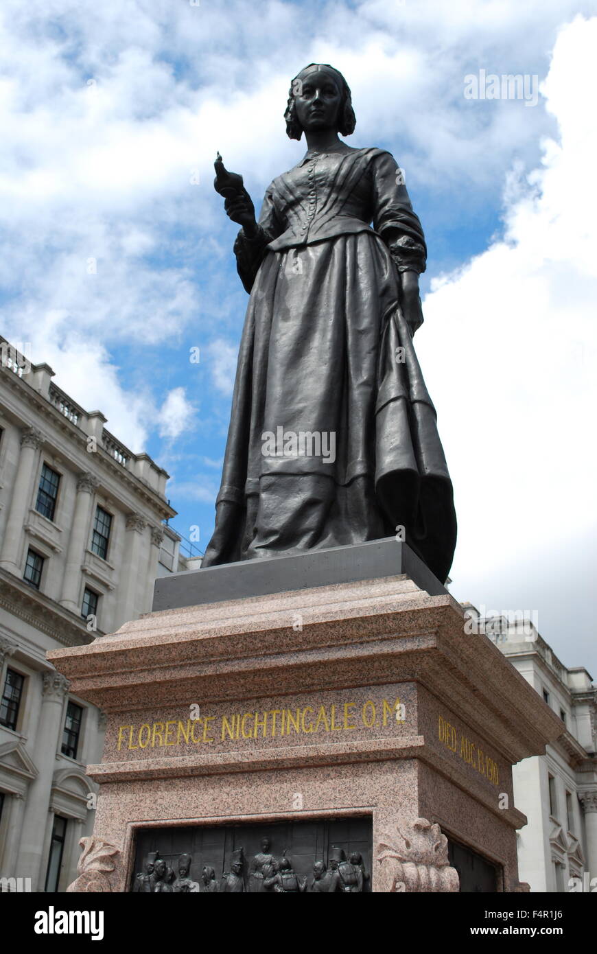 Florence Nightingale-Denkmal in Waterloo Place, London, England Stockfoto