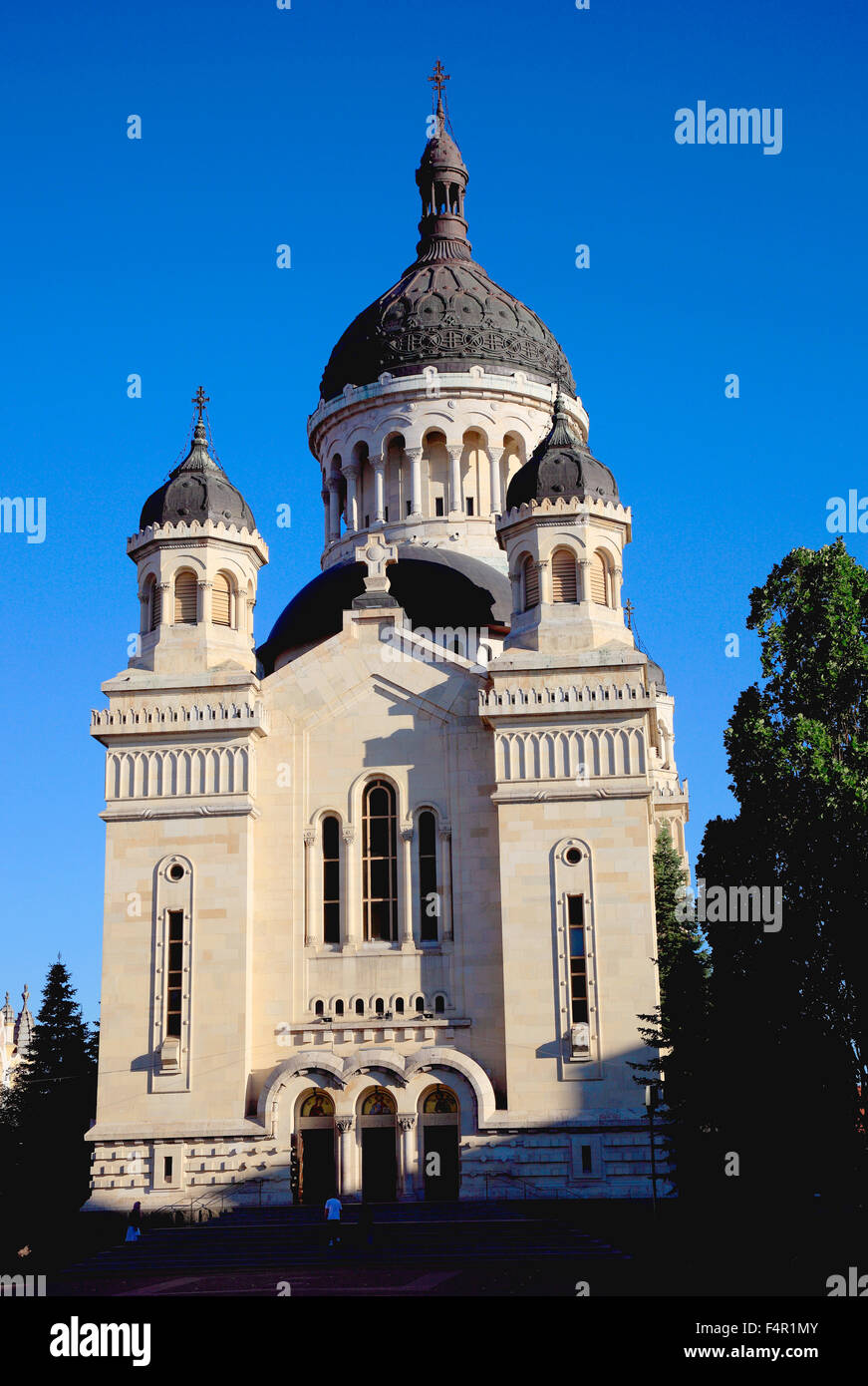 Orthodoxe Kathedrale am Piata Avram Iancu in Klausenburg, Siebenbürgen, Rumänien Stockfoto