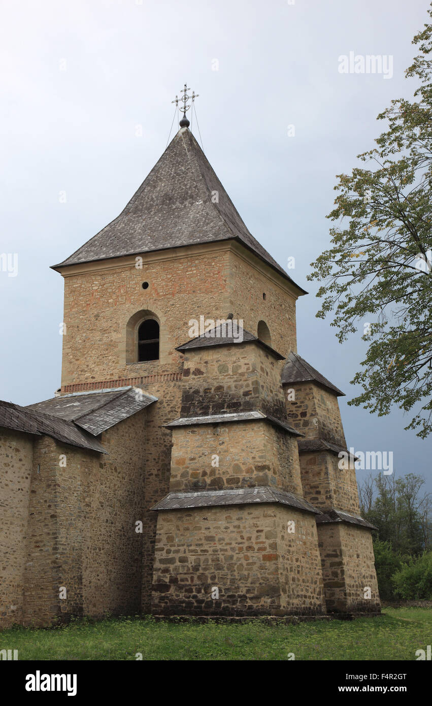 Klosters Sucevita ist ein östliches orthodoxes Kloster befindet sich im nordöstlichen Teil von Rumänien. Es wurde im Jahre 1585 und im Jahr 2010 gebaut. Stockfoto